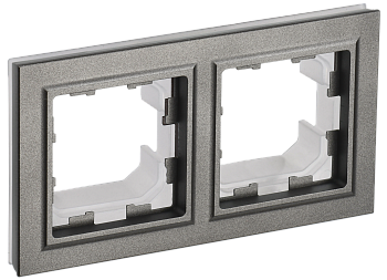 Рамка двойная IP44 BRITE IEK шампань во Владивостоке