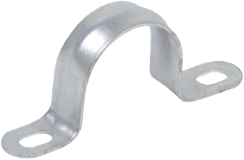 Скоба металлическая двухлапковая d16-17мм IEK (10 шт/упак) во Владивостоке