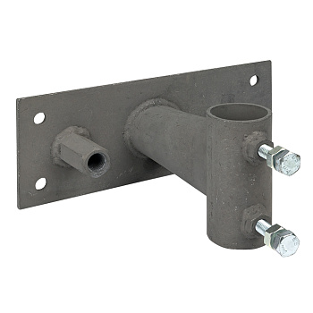 Держатель мачты молниеприемника к стене, D=40мм, вынос 100мм с гайкой EKF PROxima во Владивостоке