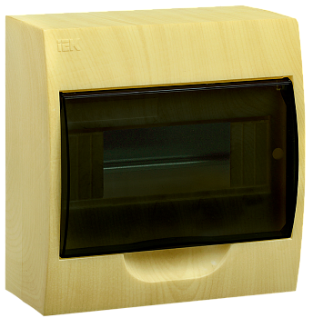 KREPTA 3 Корпус пластиковый ЩРН-П-8 IP41 сосна IEK  – купить щиты пластиковые, металлические оптом и в розницу  KREPTA 3 Корпус пластиковый ЩРН-П-8 IP41 сосна IEK во Владивостоке