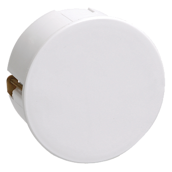Коробка КМ41024 распаячная d80х40мм для полых стен (металлические лапки, с крышкой )  – купить распределительные коробки, крепеж, изоляцию оптом и в розницу  Коробка КМ41024 распаячная d80х40мм для полых стен (металлические лапки, с крышкой ) во Владивостоке