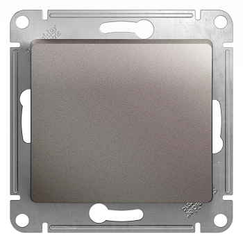 Кнопка нажимная Glossa SE платина во Владивостоке