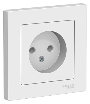 Розетка одинарная AtlasDesign SE лотос в сборе во Владивостоке