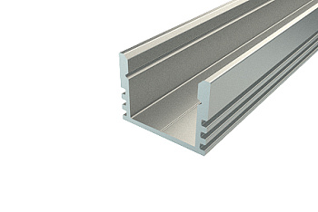 Профиль накладной алюминиевый 1612-2 2 м REXANT во Владивостоке