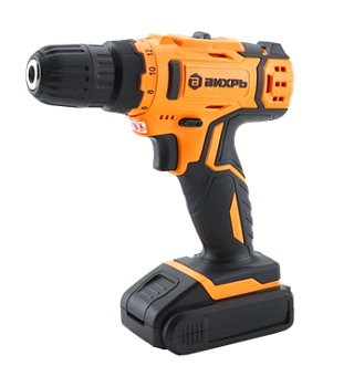 Дрель-шуруповерт аккумуляторная ДА-18Л-2КА (1,5 А/ч) Вихрь во Владивостоке