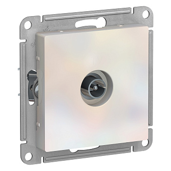 Розетка телевизионная AtlasDesign SE жемчуг во Владивостоке