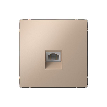 ARTGALLERY РОЗЕТКА компьютерная RJ45, кат. 6A, механизм, ПЕСОЧНЫЙ во Владивостоке
