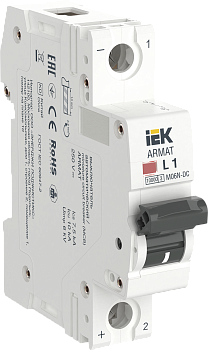 Автоматический выключательM06N-DC 1P 1А 6кА х-ка L ARMAT IEK во Владивостоке