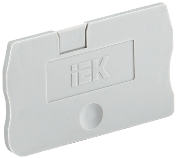 Заглушка для КПИ 2в-1,5/2,5 серая IEK  – купить распределительные коробки, крепеж, изоляцию оптом и в розницу  Заглушка для КПИ 2в-1,5/2,5 серая IEK во Владивостоке