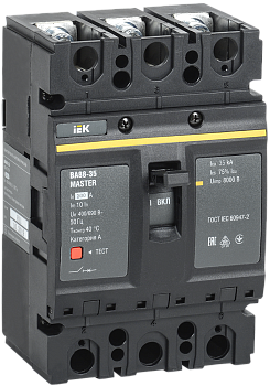 Автоматический выключатель IEK ВА88-35 3Р 200А 35кА MASTER во Владивостоке