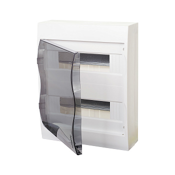 Щит распределительный навесной пластиковый с прозрачной дверью City9 24 мод. 326х256х96 IP40 SE во Владивостоке