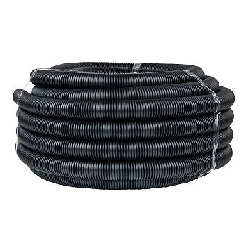 Труба гофрированная FRHF с зондом d40мм черная Plast EKF PROxima во Владивостоке