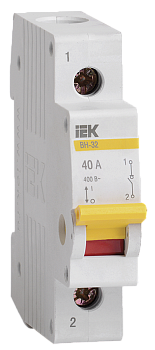 Выключатель нагрузки (мини-рубильник) ВН-32 1Р 40А IEK во Владивостоке