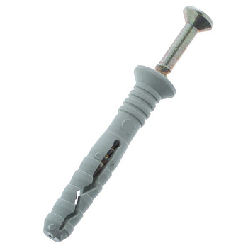 Дюбель с шурупом 6х40 (200 штук в упаковке) потай во Владивостоке