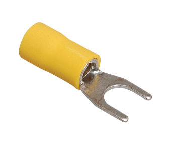 Наконечник IEK НBИ 5.5-6 вилка 4-6мм (100 шт)  – купить распределительные коробки, крепеж, изоляцию оптом и в розницу  Наконечник IEK НBИ 5.5-6 вилка 4-6мм (100 шт) во Владивостоке