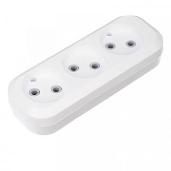 Колодка 3 гнезда без заземления REXANT во Владивостоке