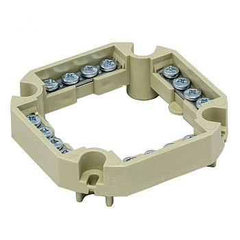 Клеммник для распаячных коробок,шаг крепления 90мм EKF Proxima во Владивостоке