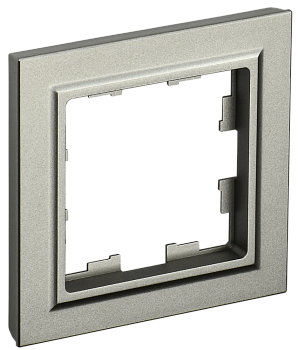 Рамка одинарная BRITE IEK шампань во Владивостоке