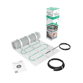 Теплый пол STEP BALANCE мат нагревательный 150 Вт/м2, 1800 Вт, 12 м2 Systeme Electric во Владивостоке