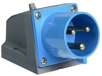 Вилка 523 стационарная 2Р+РЕ 32А 220В IP44 IEK во Владивостоке