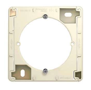 Коробка накладная одинарная Glossa SE бежевая во Владивостоке