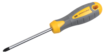 Отвертка шлицевая Master 6х125мм IEK  – купить  ручной и электроинструмент оптом и в розницу  Отвертка шлицевая Master 6х125мм IEK во Владивостоке