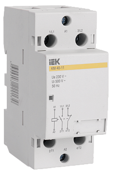 Контактор модульный IEK КМ63-20 AC во Владивостоке