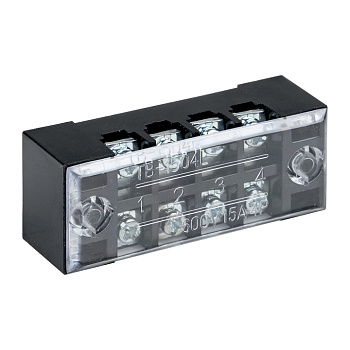 Терминал клеммный TB-1504 до 1,5 мм2 15A 4 клеммные пары EKF PROxima  – купить распределительные коробки, крепеж, изоляцию оптом и в розницу  Терминал клеммный TB-1504 до 1,5 мм2 15A 4 клеммные пары EKF PROxima во Владивостоке