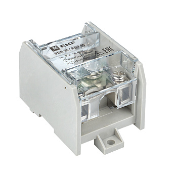 Распределительный блок проходной РБП 95 (1х95-4х16 мм2) 232/100А EKF PROxima во Владивостоке