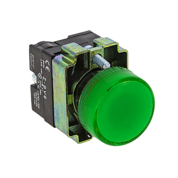 Лампа сигнальная BV63 зеленая EKF PROxima  – купить силовое и модульное оптом и в розницу  Лампа сигнальная BV63 зеленая EKF PROxima во Владивостоке