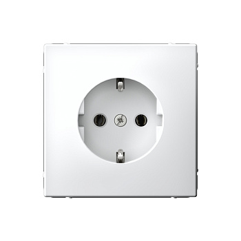 ARTGALLERY РОЗЕТКА с заземлением, 16А, механизм, БЕЛЫЙ во Владивостоке