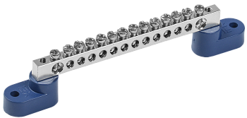 Шина N "ноль" на двух угловых изоляторах Ni ШНИ-6х9-14-У2-С IEK во Владивостоке