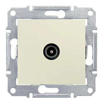 Розетка телевизионная SEDNA Schneider Electric крем во Владивостоке