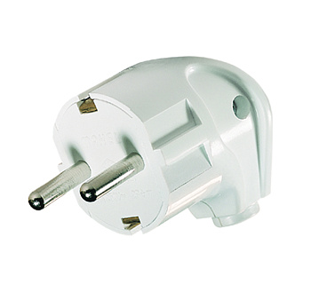 Вилка косая MAKEL с заземлением во Владивостоке