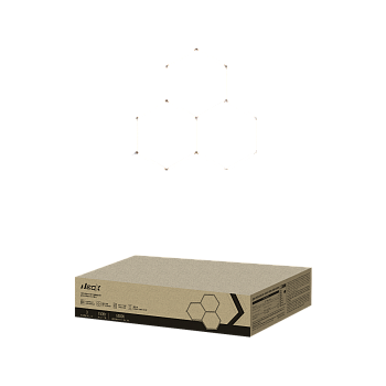 Светильник светодиодный ДБО-HEXAGON 3С-15065 150Вт 230В 6500К 3 соты 0.5м шнур с вилкой 1617x1611мм NEOX во Владивостоке