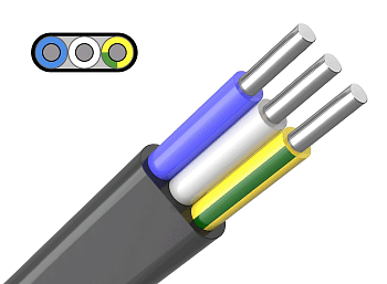 Кабель АВВГ-П 3х4 ГОСТ во Владивостоке
