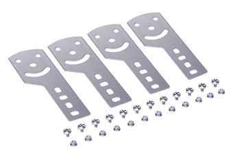 Пластина крепежная GSV H50 (4 шт.) в комплекте с метизами, необходимымидля монтажа, цинк-ламельная DKC во Владивостоке