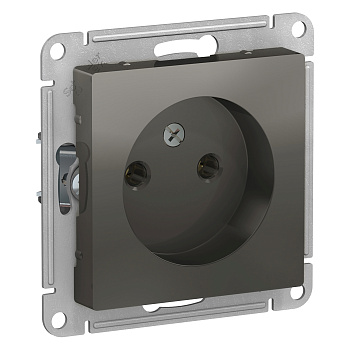 Розетка одинарная AtlasDesign SE сталь во Владивостоке