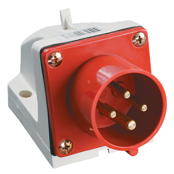 Вилка 524 стационарная 3Р+РЕ 32А 380В IP44 IEK во Владивостоке