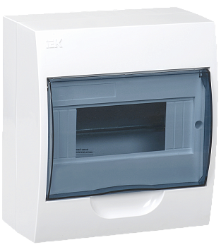 Бокс ЩРН-П-8 модулей навесной, пластик IP41 IEK  – купить щиты пластиковые, металлические оптом и в розницу  Бокс ЩРН-П-8 модулей навесной, пластик IP41 IEK во Владивостоке