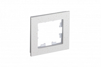 Рамка одинарная AtlasDesign Nature SE мрамор крем роял во Владивостоке