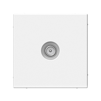 ARTGALLERY TV РОЗЕТКА оконечная 1DB, механизм, БЕЛЫЙ во Владивостоке