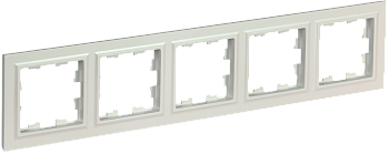 Рамка пятиместная BRITE IEK жемчуг во Владивостоке