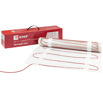 Мат нагревательный двухжильный "Уют" 4 кв. м. 600 Вт EKF Proxima во Владивостоке