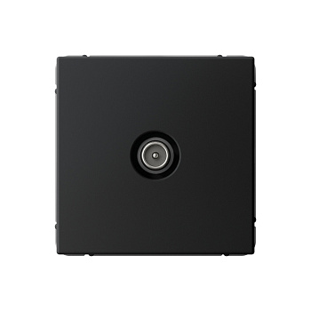 ARTGALLERY TV РОЗЕТКА оконечная 1DB, механизм, КАРБОН во Владивостоке