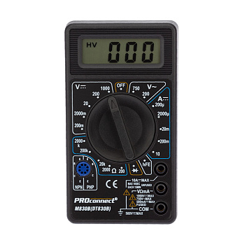 Портативный мультиметр M830B (DT830B) PROconnect во Владивостоке