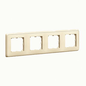 Рамка четырехместная CARIVA Legrand крем во Владивостоке