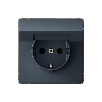 ARTGALLERY РОЗЕТКА с заземл. со шторк. с крышкой, 16А, IP20, механизм, ГРИФЕЛЬ во Владивостоке