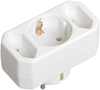 Тройник IEK Т-01/01-2 1 круглое+2 плоских места во Владивостоке