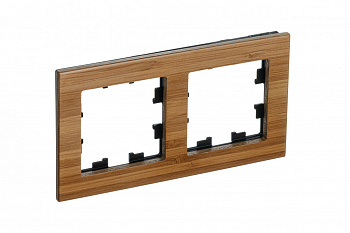 Рамка двойная AtlasDesign Nature SE бамбук во Владивостоке